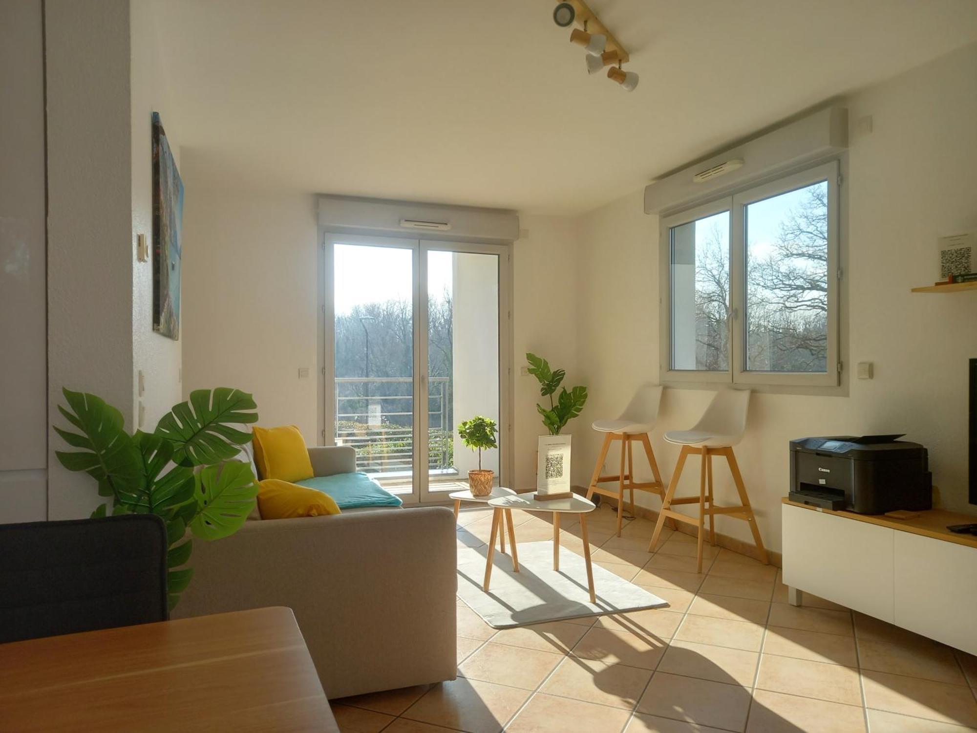 T2 De 56M2 - Geneve A 5 Min- Parking Prive Gratuit Apartment Сен-Жулиен-ан-Женевуа Екстериор снимка